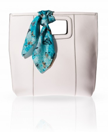 Шейный Платочек Женский SS-VINTAGE.BUTTERFLY/TURQU